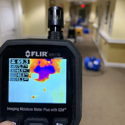 infrared tool to find sources of heat and mold Columbiaville, MI
